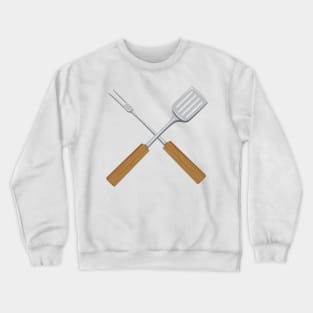 Crossed Utensils Crewneck Sweatshirt